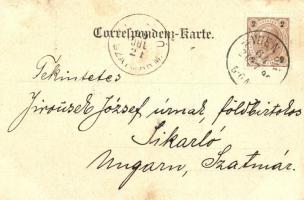 1899 Vienna, Wien II. K. k. Prater, Gebrüder Pach's Schweizerhaus (EK)