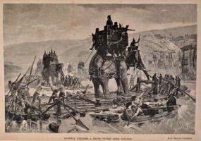 1889 Képes folyóirat évfolyama. 768p. Nagyon sok Rudolf trónörökössel foglalkozó írással. Belső címl...