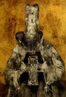 Szász Endre (1926-2003): Álom. Olaj, farost, jelzett, keretben, 65×53 cm