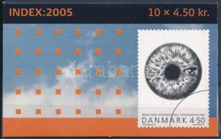 Nemzetközi design kiállítás bélyegfüzet, International Design Exhibition stamp booklet