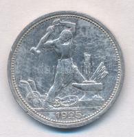 Szovjetunió 1925. 50k Ag T:2 kis ph.
Soviet Union 1925. 50 Kopeks Ag C:XF small edge error