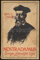 Krafft, Karl E.: Nostradamus Európa jövendőjét látja. Bp., Stádium. Kiadói papírkötés, Gerincnél szakadt, foltos, kopottas állapotban.