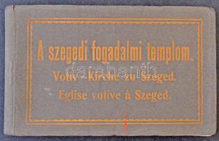 Szeged, Fogadalmi templom, belsők - képeslapfüzet 9 lappal