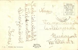 9 db RÉGI magyarországi városképes lap; Parádfürdő, Balaton, Eger, Diósjenő, Mátyásföld. Jó minőség ...