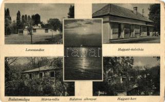 9 db RÉGI magyarországi városképes lap; Parádfürdő, Balaton, Eger, Diósjenő, Mátyásföld. Jó minőség ...