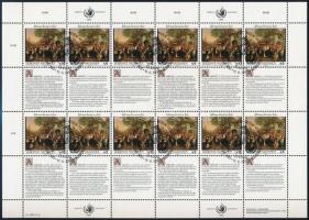 Declaration of the Human Rights (V.) minisheet set Emberi jogok nyilatkozata (V). kisívsor