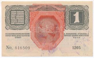 1916. 1K "VERSECZ VÁROS SZÁMVEVŐSÉGE" bélygezéssel T:III szép papír