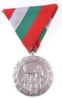 1951. Anyasági Érdemérem III. fokozata ezüstözött fém kitüntetés mellszalagon T:1- Hungary 1951. Maternity Merits Medal 3rd Class silver plated metal medal with ribbon C:AU NMK 547.