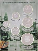 2006. "Mesterdarabok ezüstből 1946" 1946. 2f-5Ft Ag (6xklf) forgalmi sor utánverete eredet...