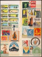 33 db régi német levélzáró
