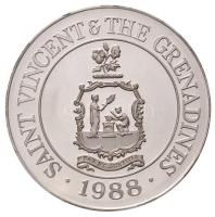 "A Karib-térség madarai" sorozat érmei, teljes sorozat, eredeti dísztokban, tanúsítvánnyal...