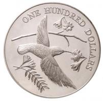 "A Karib-térség madarai" sorozat érmei, teljes sorozat, eredeti dísztokban, tanúsítvánnyal...