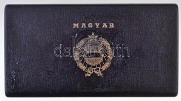 1967. 2f + 5f + 10f + 20f + 50f + 1Ft Ag + 2Ft Ag + 5Ft Ag, fiktív veret "Kabinet sor" ere...