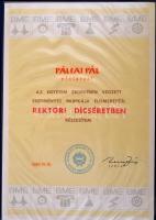 1974-1981 a BME 4 db dicsérő oklevele