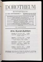 Dorotheum Kunstabteilung - 614. Kunstauktion 30. November bis 3. Dezember 1976. Bécs, 1976. Árverési...