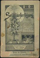 1894 Selbstanfertigung des Christbaumschmuck. Berling, Mode und Haus. Papírkötésben, foltos, szakadt borítóval. Karácsonyfa díszek készítésével, kivágásáról szóló német nyelvű prospektus.