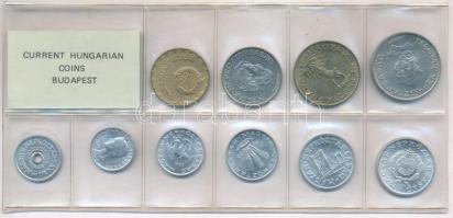 1983. 2f-20Ft (10xklf) érmés forgalmi sor fóliatokban T:1 Adamo FO16