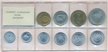 1984. 2f-20Ft (10xklf) érmés forgalmi sor fóliatokban T:1 Adamo FO17