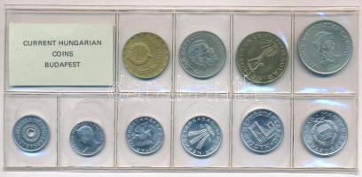 1985. 2f-20Ft (10xklf) érmés forgalmi sor fóliatokban T:1 Adamo FO18