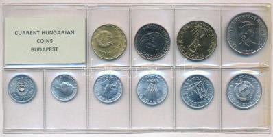 1987. 2f-20Ft (10xklf) érmés forgalmi sor fóliatokban T:1
Adamo FO20