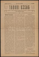 1914 Przemyśl, Tábori Újság, a 23. honvéd gyalogezred által Przemyśl első és második ostroma alatt naponta-kétnaponta megjelentetett újság 64. lapszáma (dec. 19.), jó állapotban