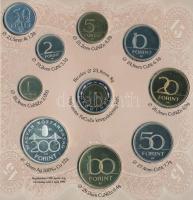 1998. 50f-200Ft (10xklf) forgalmi sor dísztokban + 1998. 100Ft alpakka "1848-1849. Szabadsághar...