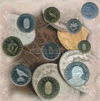 1998. 50f-200Ft (10xklf) forgalmi sor dísztokban + 1998. 100Ft alpakka "1848-1849. Szabadsághar...