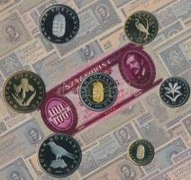 2002. 1-100Ft (7xklf) forgalmi sor szettben + 2002. 100Ft "Kossuth" T:PP
Adamo FO35