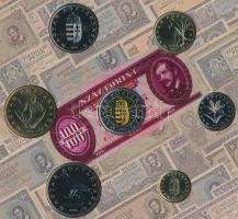 2002. 1-100Ft (7xklf) forgalmi sor szettben + 2002. 100Ft "Kossuth" T:BU
Adamo FO35