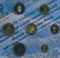 2006. 1Ft-100Ft (7xklf) "1956-os forradalom" forgalmi sor karton dísztokban T:PP Adamo FO4...