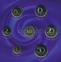 2007. 1Ft-100Ft (8xklf) forgalmi sor, benne 50Ft "50 éves a Római Szerződés" T:PP Adamo FO...