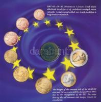 2007. 1Ft-100Ft (8xklf) forgalmi sor, benne 50Ft "50 éves a Római Szerződés" T:BU 
Adamo ...
