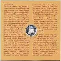 2009. 5Ft-200Ft "Haydn" (6xklf) forgalmi érme sor + "Joseph Haydn" Ag emlékérem ...
