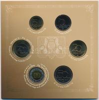 2010. 1Ft-200Ft (6xklf) forgalmi sor szettben T:BU 
Adamo FO44