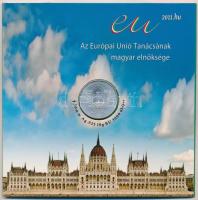 2011. 5Ft-200Ft 6klf darabos forgalmi érme sor + 3000Ft Ag "Az Európai Unió Tanácsának magyar e...
