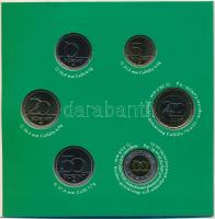 2011. 5Ft-200Ft 6klf darabos forgalmi érme sor + 3000Ft Ag "Az Európai Unió Tanácsának magyar e...