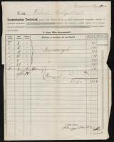 1861 Luczenbacher  Testvérek fuvarlevél