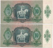 1936. 10P (2x) sorszámkövetők T:I,I-
Adamo P9