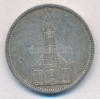 Német Harmadik Birodalom 1934A 5M Ag "Náci hatalom első évfordulója" T:2,2-
German Third ...