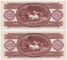 1992. 100Ft (2x) sorszámkövetők T:I-,II
Adamo F37
