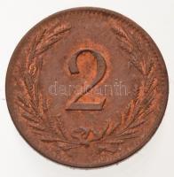 1894. 2f Cu minipénz T:1-,2