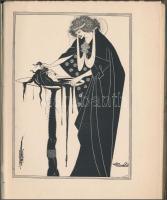Symons, Arthur: Aubrey Beardsley. London, 1898, Unicorn Press, 33 p+ 3+6 t. Három egészoldalas fotóv...