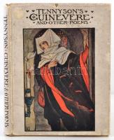 Tennyson, Alfred: Guinevere and Other Poems. London - Glasgow - Bombay, s. d., Blackie & Son. Színes és fekete-fehér illusztrációkkal. Vászonkötésben, kopott papír védőborítóval. / Linen bindig, worn paper cover