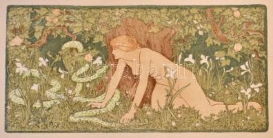 1896-1903 a The Studio művészeti folyóirat három évfolyama (7., 21., 28.), évfolyamonként egybekötve...