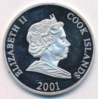 Cook-szigetek 2001. 1$ Ag "1938-as Labdarúgó VB" T:PP ph.
Cook Islands 2001. 1 Dollar Ag ...