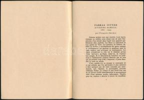 Farkas István (1887-1944) Emlékkiállítás. 1947. március 1-16. Bp., 1947, Nemzeti Szalon Művészeti Eg...
