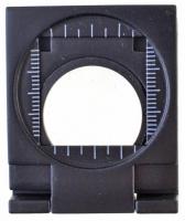 "Sidpa" szálolvasó nagyító, ~6x-os nagyítás, letámasztható, torzításmentes lencse, műbőrto...