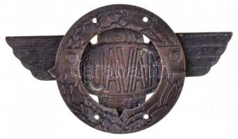 1935-1953. "MÁVAUT (Magyar Államvasutak Közúti Gépkocsi Üzeme)" zománcozott Br felvarró (3...