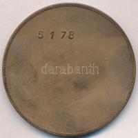 Nagy-Britannia DN Britanniát, női alakot ábrázoló Br emlékplakett, hátoldalán sorszámozott, "Na...