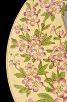 Schütz Cilli fajansz falitál, közepén gróf Migazzy Vilmos (1829-1896) felvidéki földbirtokos egész a...